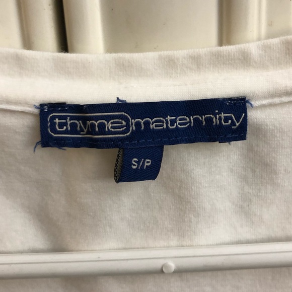 ππΆ40% OFF SALE Thyme maternity T-shirt: s/s - Picture 2 of 6